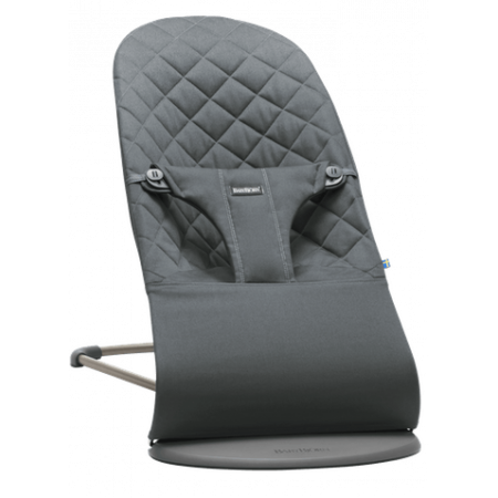 hamaca bliss cotton de babybjorn en color antracita.