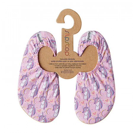 Calcetín de niño antideslizante de Slipstop en estampado Biancha