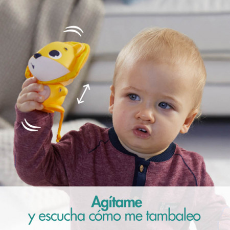 Leonardo el león, juguete interactivo wonder buddies de tiny love