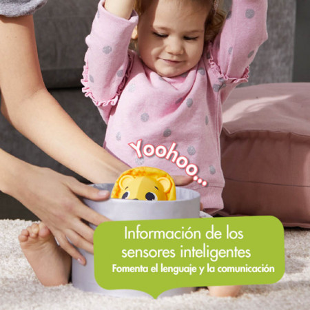 Leonardo el león, juguete interactivo wonder buddies de tiny love