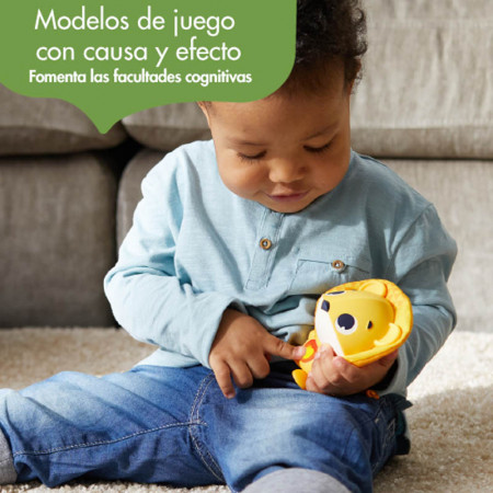 Leonardo el león, juguete interactivo wonder buddies de tiny love