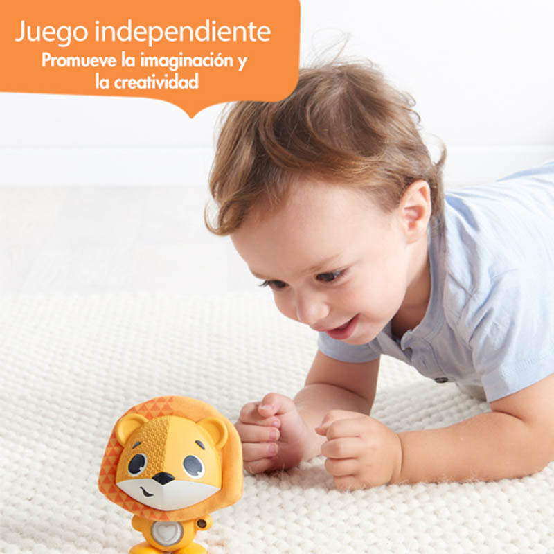 Leonardo el león, juguete interactivo wonder buddies de tiny love