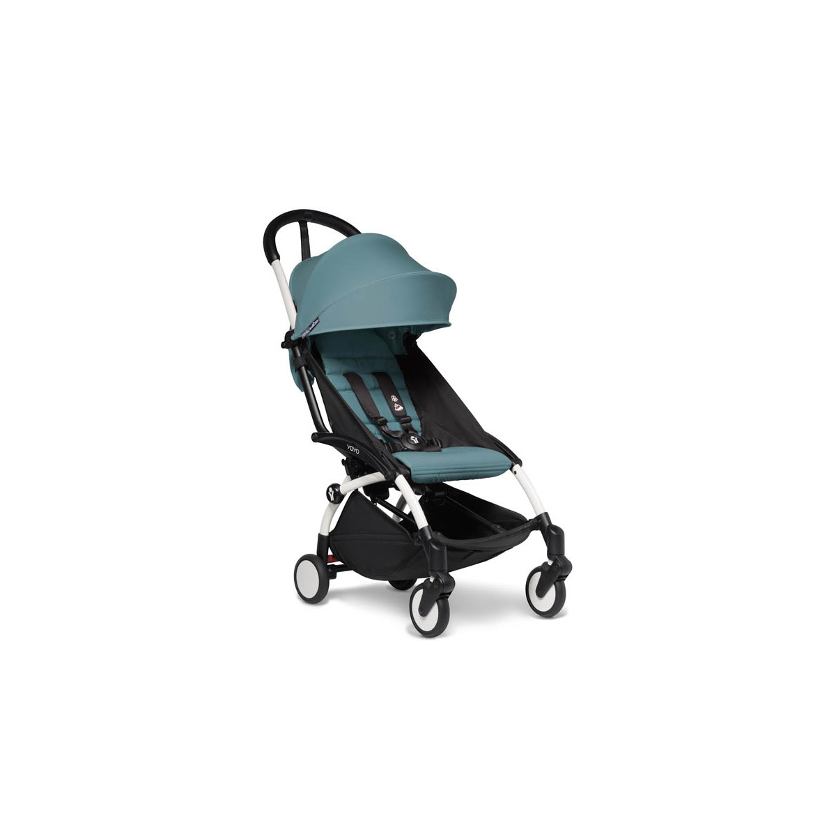 yoyo³ silla babyzen color aqua chasis blanco