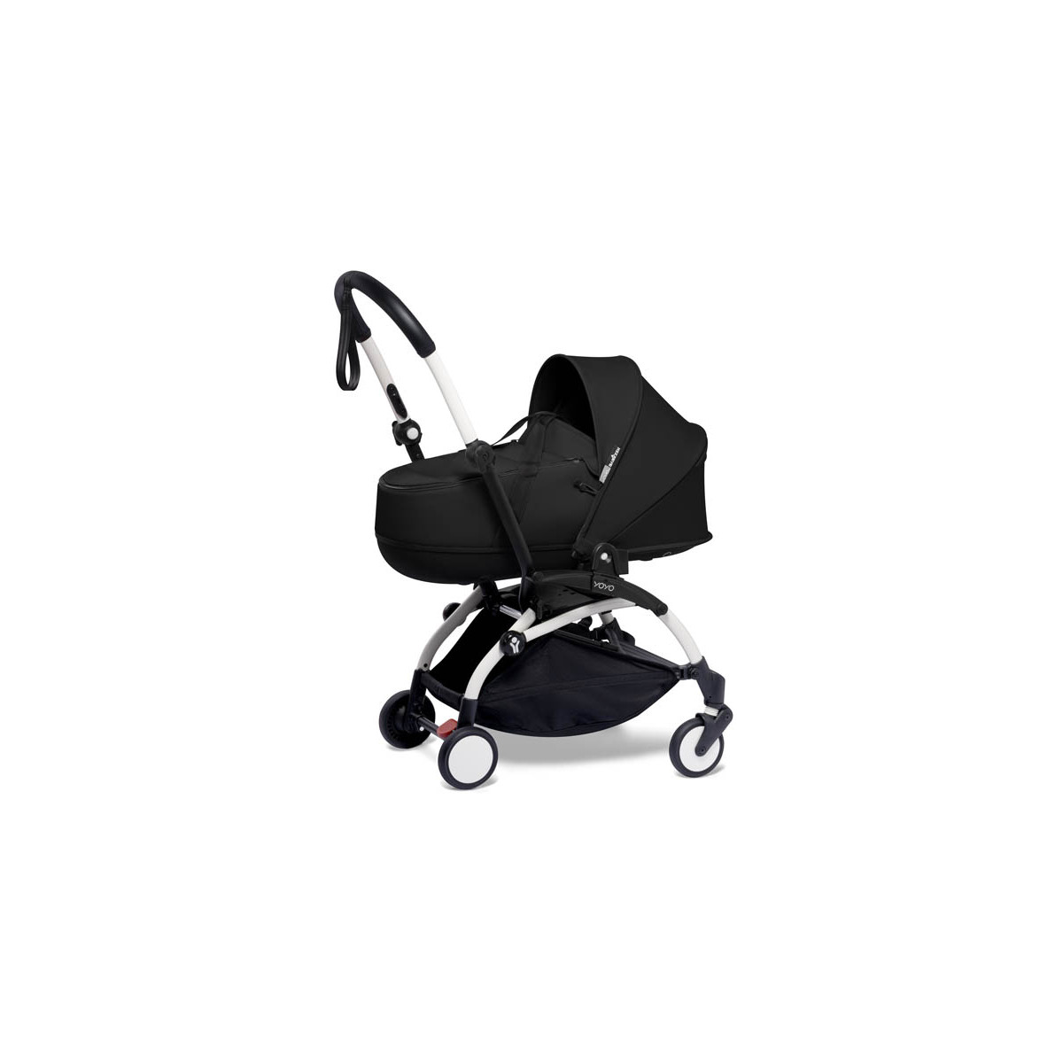 bassinet color black chasis blanco