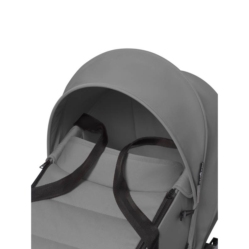 bassinet color grey chasis blanco