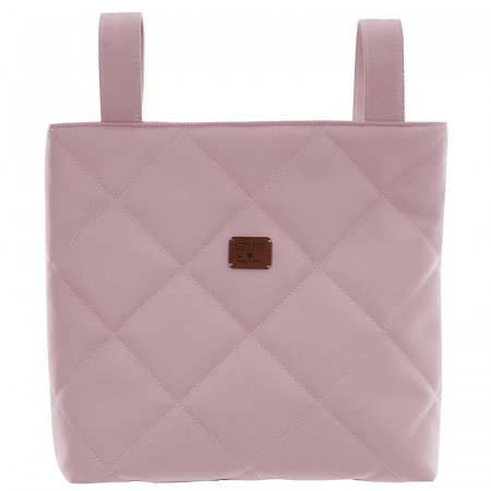 bolso talega cocco tb00 de uzturre en color rosa empolvado