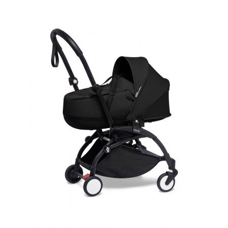 yoyo2 cochecito bassinet color black chasis negro