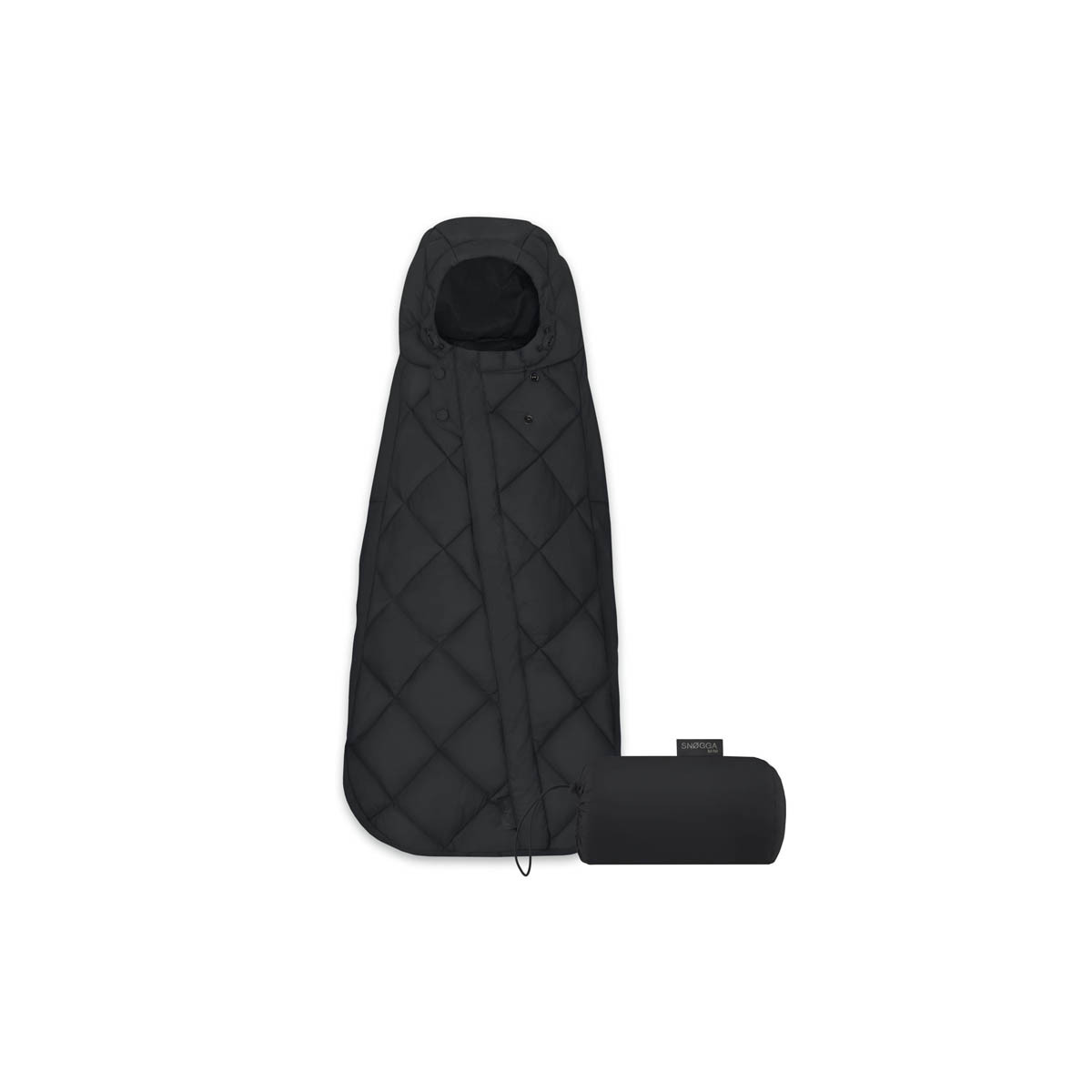 saco de silla mini snogga de cybex en el color deep black