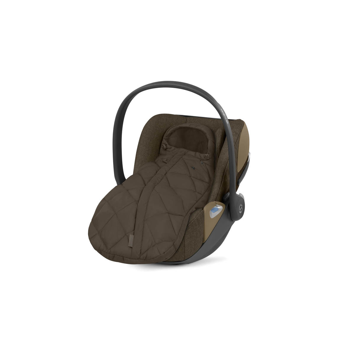 saco de silla mini snogga de cybex en el color khaki green