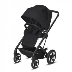cybex silla de paseo talos con chasis negro color deep black