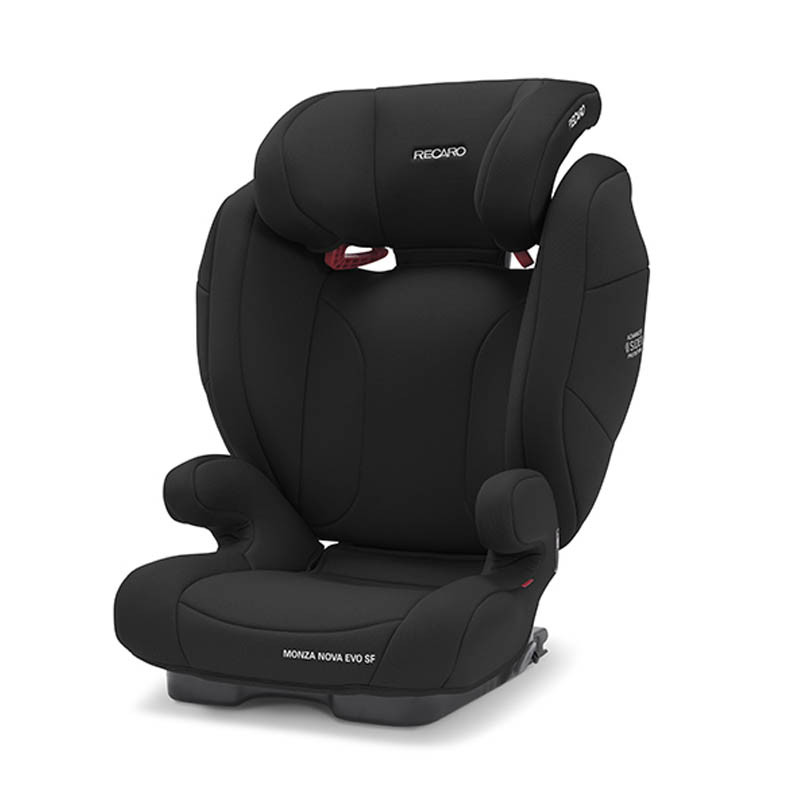 silla de coche monza nova evo seatfix de recaro en el color deep black