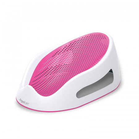 hamaca bath support de angel care en el color rosa