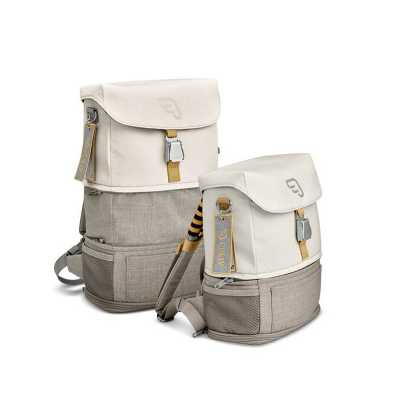 mochila crew backpack de stokke en el color blanco