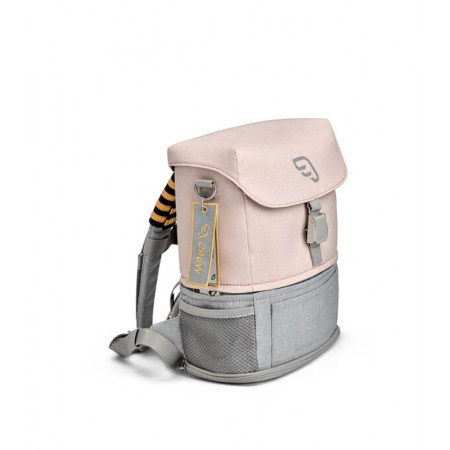 mochila crew backpack de stokke en el color pink lemonade