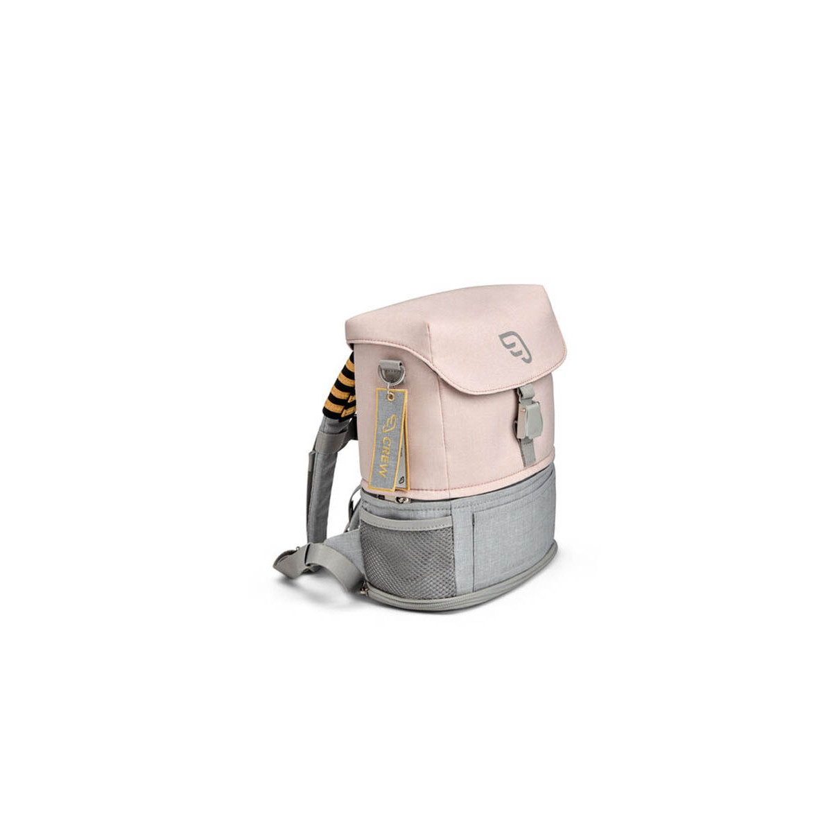 mochila crew backpack de stokke en el color pink lemonade