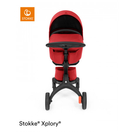 capazo para silla de paseo xplory x de stokke en color ruby red