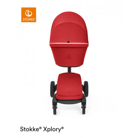 capazo para silla de paseo xplory x de stokke en color ruby red