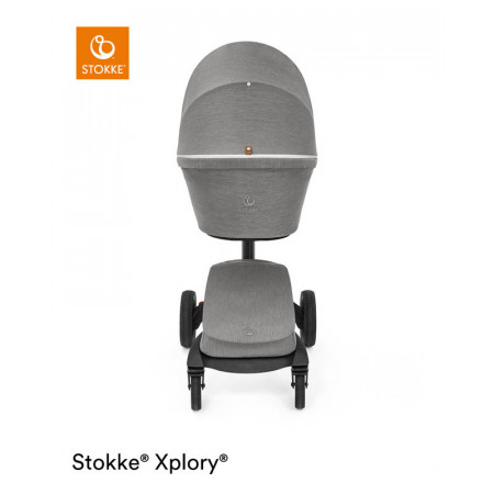 capazo para silla de paseo xplory x de stokke en color modern grey
