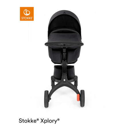 capazo para silla de paseo xplory x de stokke en color rich black