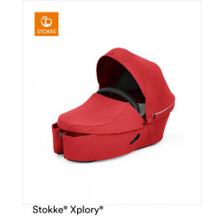 capazo para silla de paseo xplory x de stokke en color ruby red