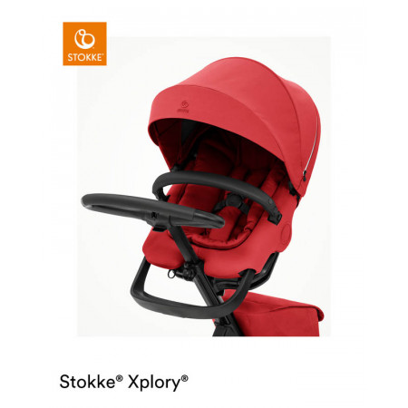 silla de paseo xplory x de stokke en el color ruby red