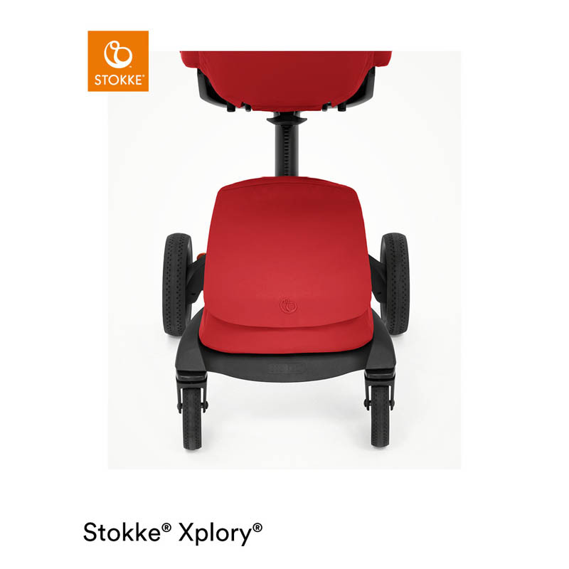 silla de paseo xplory x de stokke en el color ruby red