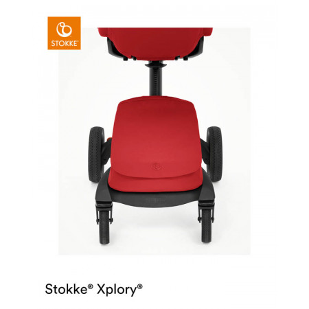 silla de paseo xplory x de stokke en el color ruby red