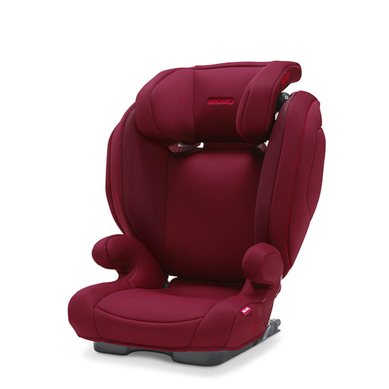 silla de coche monza nova 2 seatfix en color select garnet red
