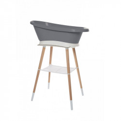 bebe jou bañera sense LED en color griffin grey