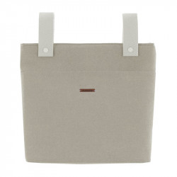 bolso talega TB lino de uzture en el color piedra