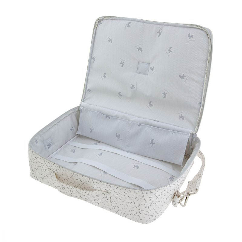 maleta de maternidad hana de cambrass en color gris
