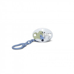 broche para chupete perritos de suavinex en color azul