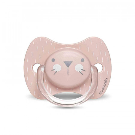 chupete colección hygge de suavinex en color rosa