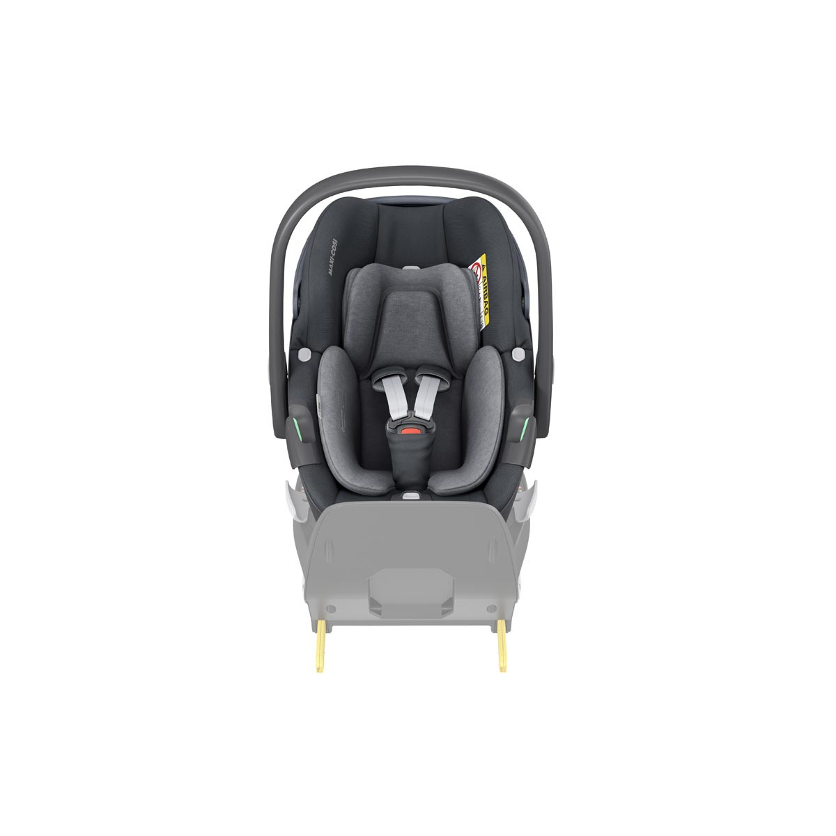 silla de coche pebble 360 de maxi cosi en el color essential graphite