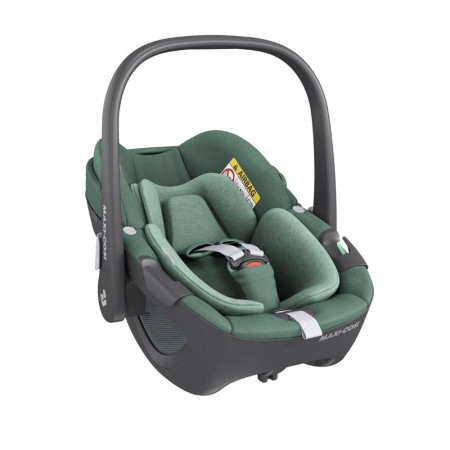 silla de coche pebble 360 de maxi cosi en el color essential green