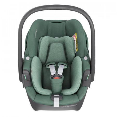 silla de coche pebble 360 de maxi cosi en el color essential green