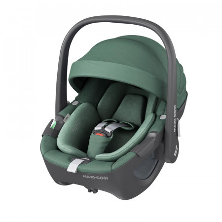 silla de coche pebble 360 de maxi cosi en el color essential green