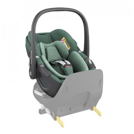 silla de coche pebble 360 de maxi cosi en el color essential green