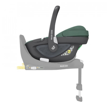 silla de coche pebble 360 de maxi cosi en el color essential green