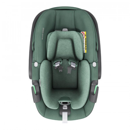 silla de coche pebble 360 de maxi cosi en el color essential green