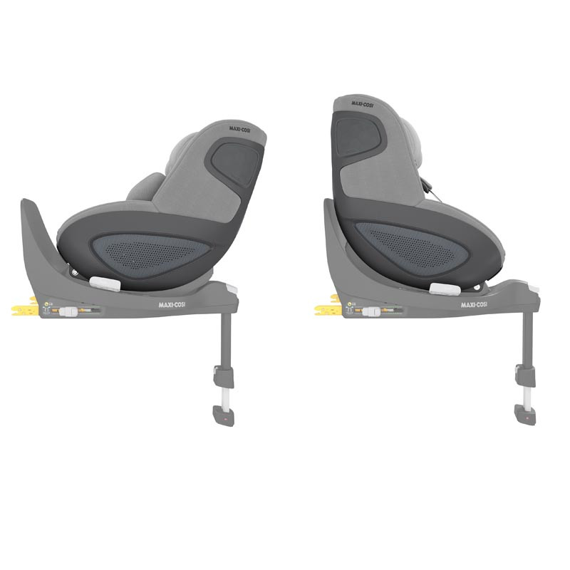 silla de coche pearl 360 de maxi cosi en el color authentic grey