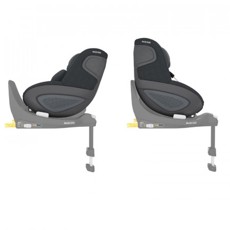 silla de coche pearl 360 de maxi cosi en el color authentic graphite