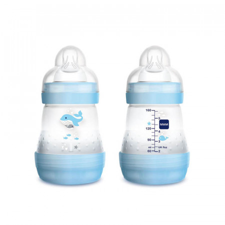 biberon anti colicos easy start de 160 ml en el color artic blue