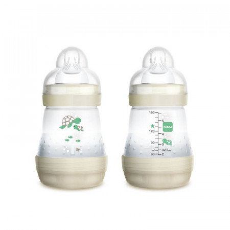biberon anti colicos easy start de 160 ml en el color ivory