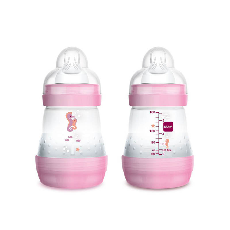 biberon anti colicos easy start de 160 ml en el color quartz rose