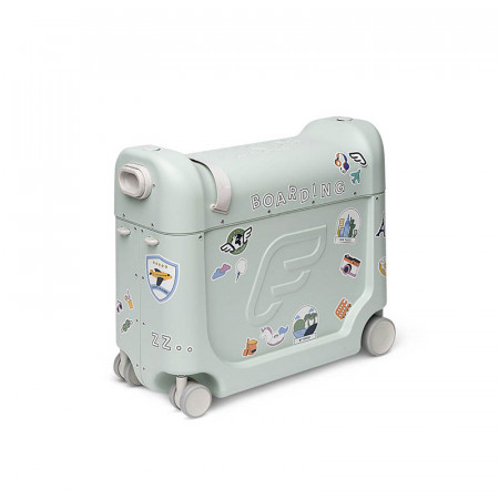 maleta jetkids bedbox de stokke en el color aurora green