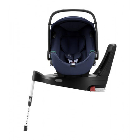 silla de coche baby-safe isense con base flex isense de britax romer en el color indigo blue