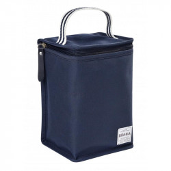 bolsa isotermica de beaba en el color azul marino