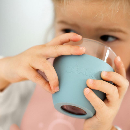 set vajilla de cristal en color jungle