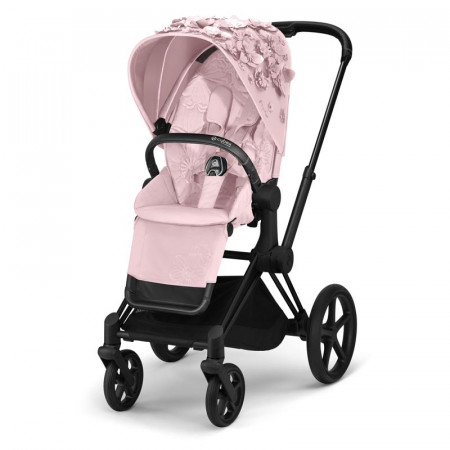 cochecito priam de la colección simply flowers de cybex en el color pale blush